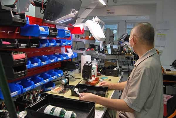 Working in our Berlin factory