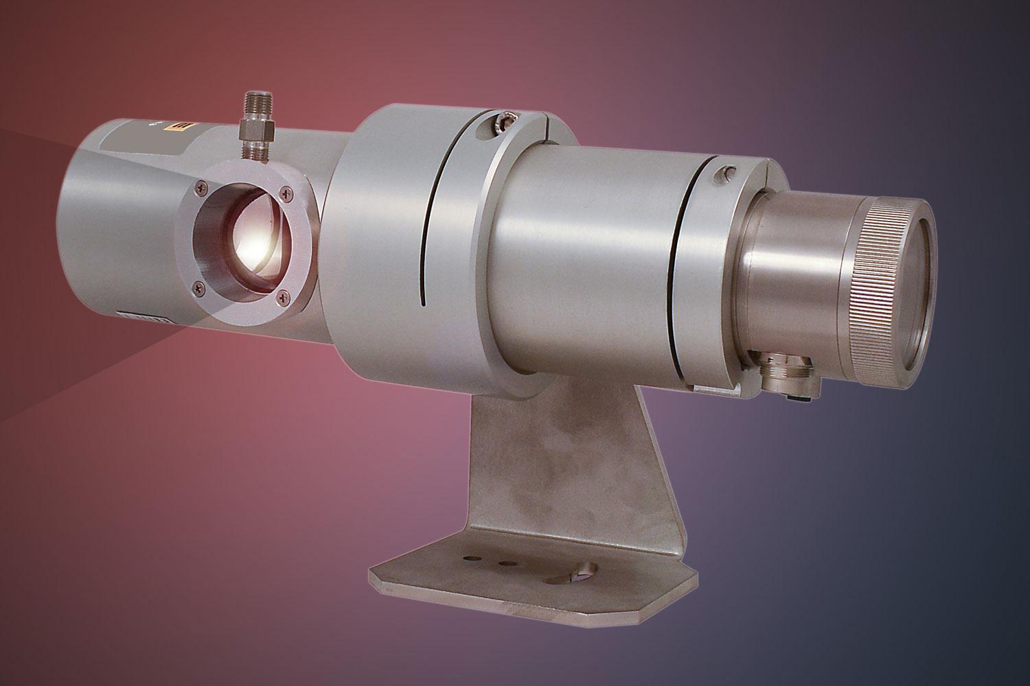 Automatische Schwenkspiegelvorrichtung SpotScan für Pyrometer Automatische Schwenkspiegelvorrichtung SpotScan für Pyrometer